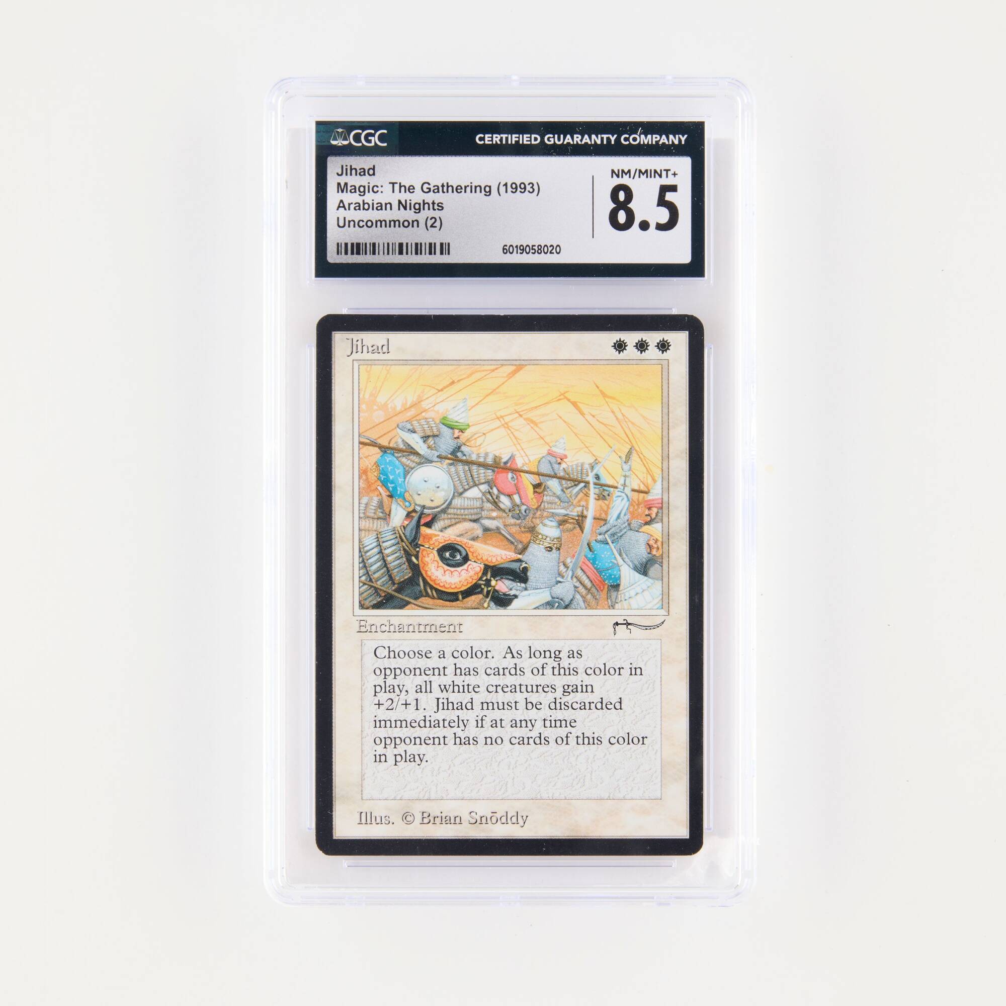 184: 1993 Magic: The Gathering Jihad Arabian Nights Trading